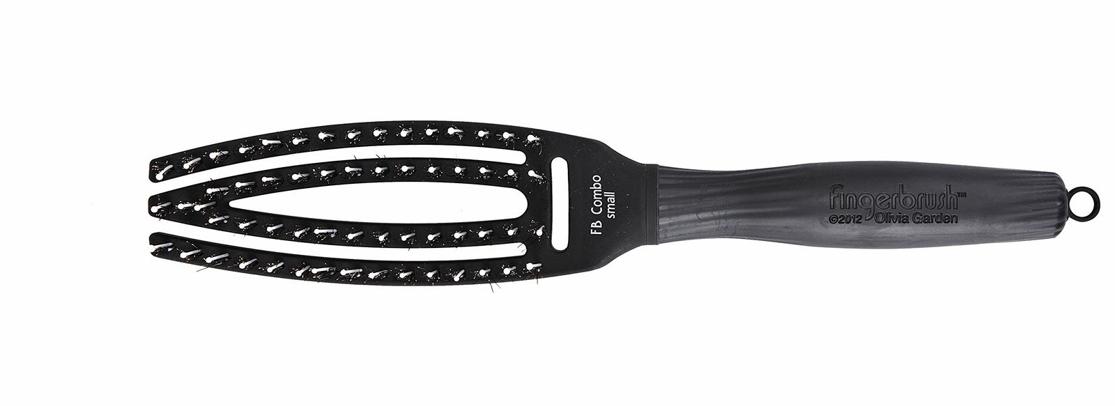 Olivia Garden Fingerbrush Spazzola Piatta Combo con Setole in puro (j9B)