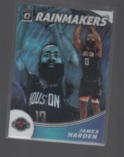 JAMES HARDEN 2019-20 PANINI DONRUSS OPTIC RAINMAKERS CARD #18 