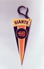 San Francisco Giants Mini Wimpel Clip / Penna...