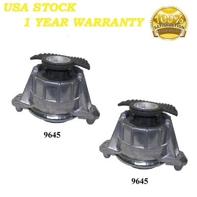 2 PCS FRONT LEFT & RIGHT MOTOR MOUNT FIT 2008-2011 MERCEDES-BENZ C300 3.0L 2WD