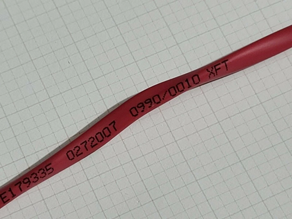 Cable Digital Avanzado 981202 12/2C Pleno Sólido Alarma de Incendio Cable Rojo/50 pies Foto 4 de 4