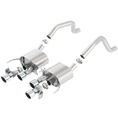 Borla 11903 ATAK Axle Back Exhaust for 2015-2019 Chevrolet Corvette C7 6.2L V8