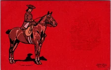 Lady Dainty Fred S . Tolman Victorian Postcard Brockton MA Copyright 1904