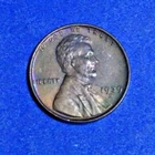 1939-D LINCOLN WHEAT CENT PENNY VF/XF OR BETTER U-GRADE CIRCULATED TONING #4