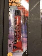 RED Cream Costume Makeup Face Paint Red Fard En Creme