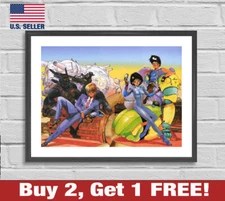 Appleseed Group Intron Depot Poster 18" x 24" Print Masamune Shirow Art Decor