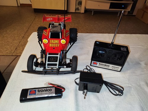 Rarität"80"er Tronico Dünenblitz F13 Bisson Buggy im Maßstab 1:10 von 1985 OVP - Bild 7 von 21