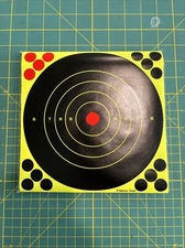 40x Pack 8 Inch Self Adhesive Shooting Targets, Stick Targets, Paper Target