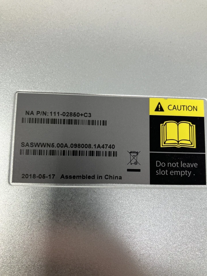 NetApp IOM12 SAS WWN6.00A.098008.1A Storage NetApp Module 111-02850+C3 - Image 3 of 4