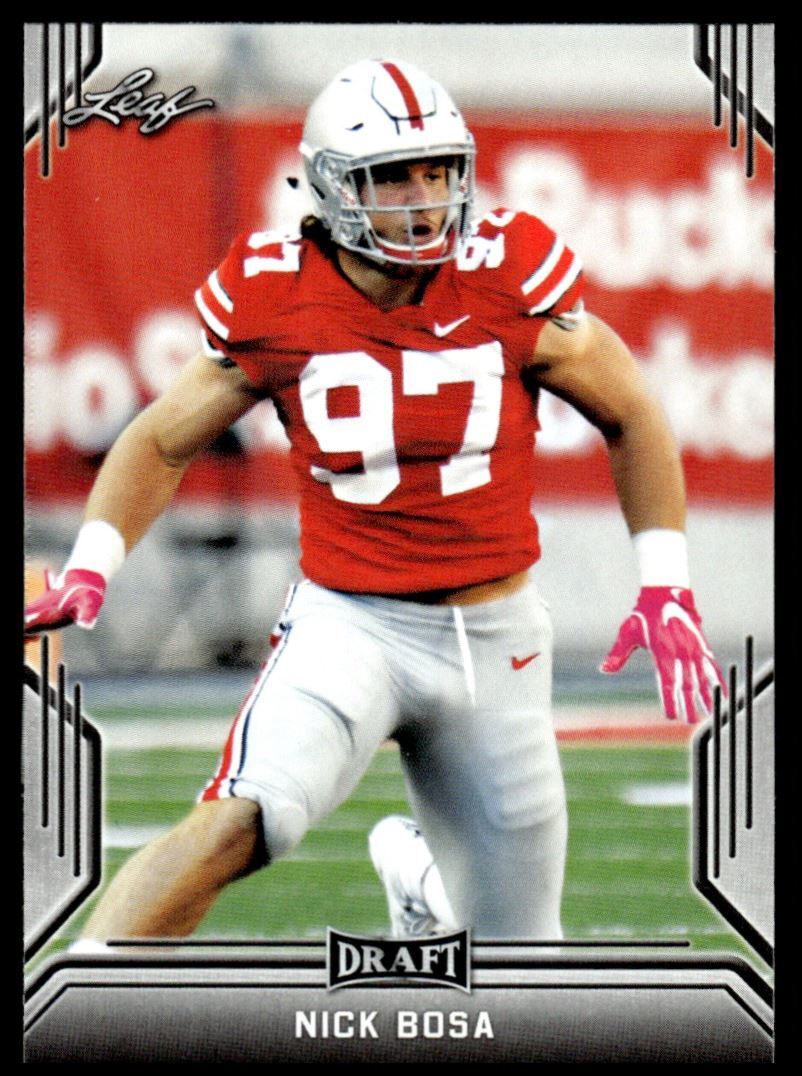 2019 Leaf Draft Nick Bosa Ohio State Buckeyes #59