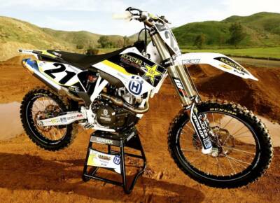 WE RIDE JASON ANDERSON'S ROCKSTAR ENERGY HUSQVARNA FC450 - Motocross