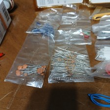 Radio Shack Learning Lab circuts resistors + ...
