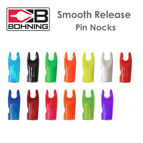 Bohning Smooth Release Pin Nocks Large Groove Wide range of colours