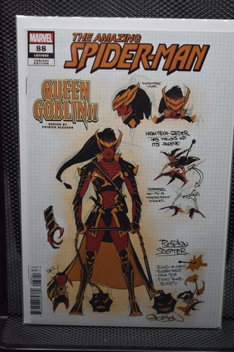 Amazing Spider-Man #88 LGY #889 Design Gleason Variant Marvel 2022 Beyond 9.4