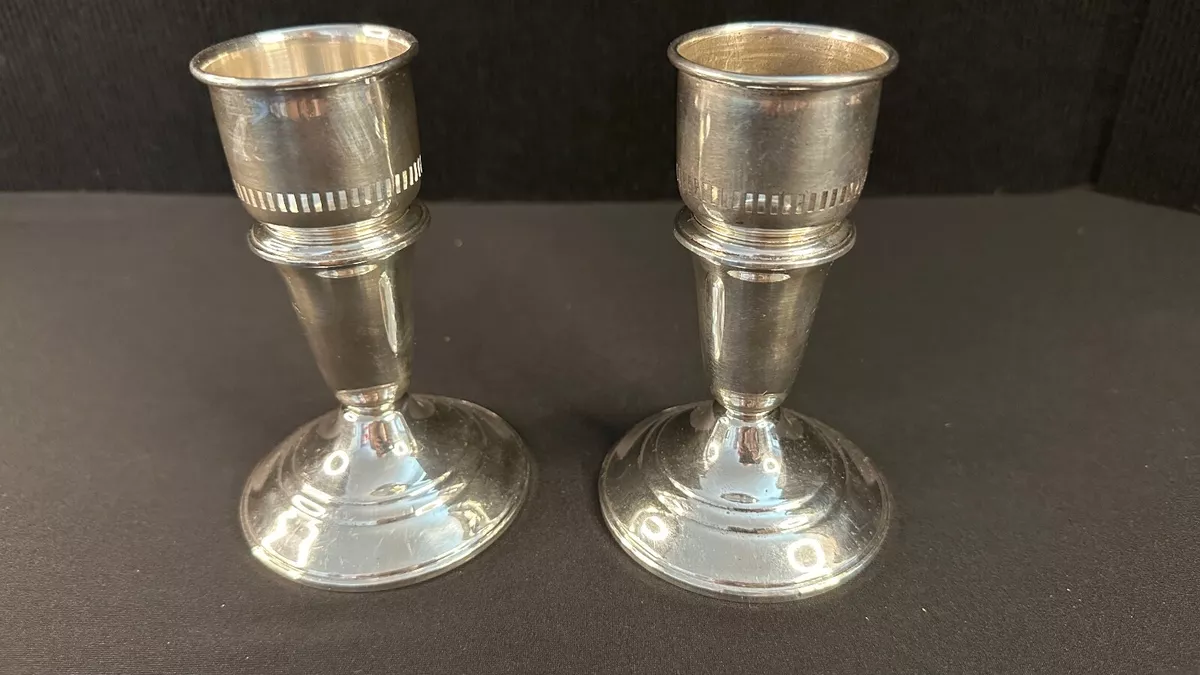 Crown sterling weighted candle best sale holders