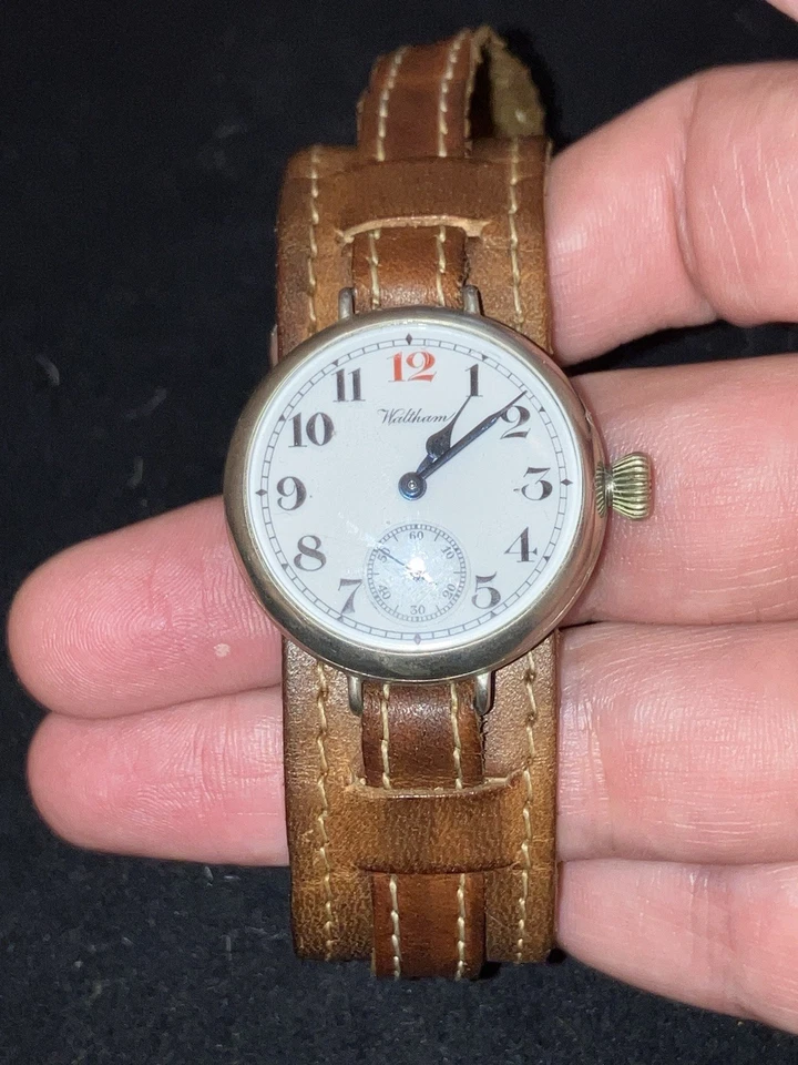 Waltham WW1 Mechanical Trench Watch-Running (Pls Read) - Image 2 of 4