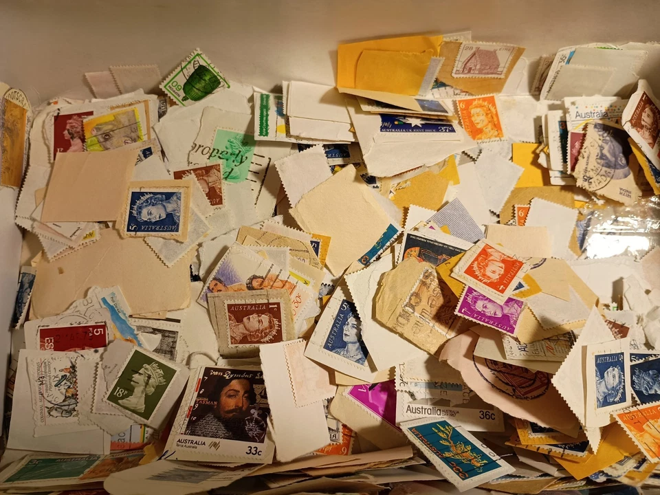 large show box full collection of stamps... lucky dip! - image 2 of 4