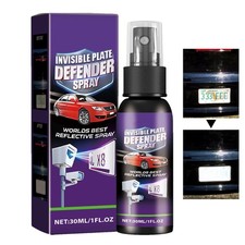 30ml Coating Spray for License Plates | Surface Protection & Gloss Enhancer