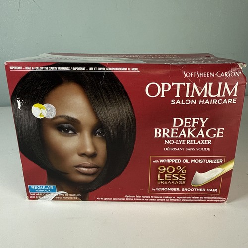 Softsheen Carson Optimum Care Defy Breakage No Lye Relaxer REGULAR 1 Application