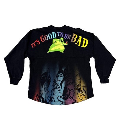 Disney s Oogie Boogie Bash Halloween 2019 Spirit Jersey XS It s Good To Be Bad