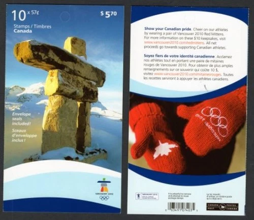 2010 Winter Olympics Vancouver Canada Booklet 2026 Milan-Cortina