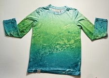 Magellan Shirt Boys Multi Hiking Outdoors Long Sleeve Fish Gear Size Small