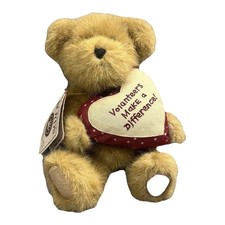 Vintage 8" Boyds Bears Plush J.B. Bigheart Volunteers Make a Difference  903307