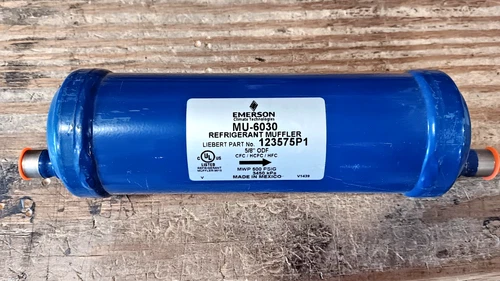 Liebert OEM MU-6030 Refrigerant Muffler: 123575P1