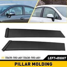Genuine For Honda Civic Front Door Pillar Molding Left Right 2012-2015 4dr X