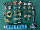 Vintage Lot of Costume Jewelry  Signed Monet, Nemo Trifari Avon Karu & More