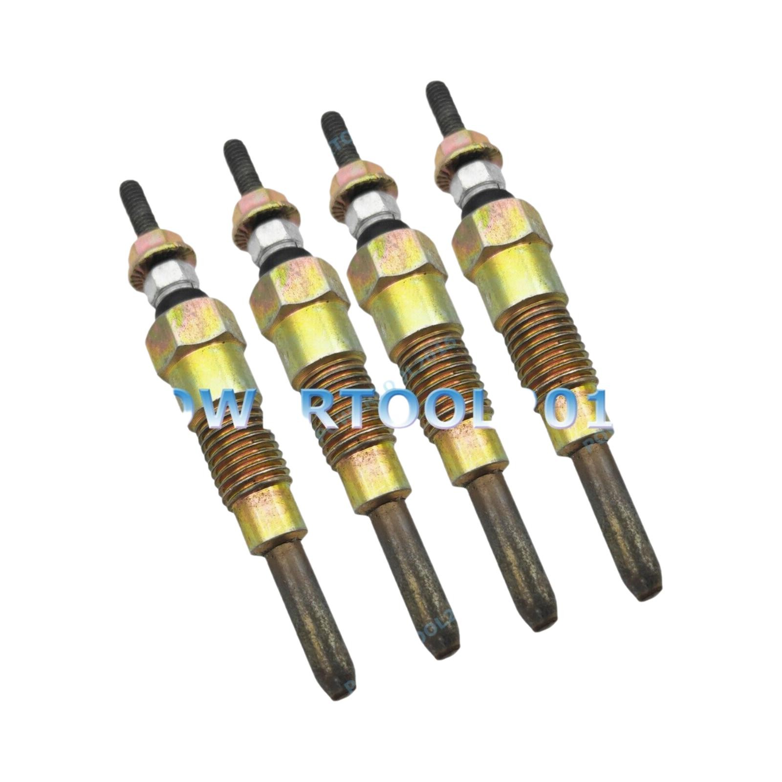 Brand New 4 Pcs Glow Plug 11065-34W00 Fits For Nissan SD22 Engine Datsun Truck