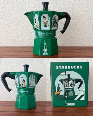 Starbucks X Bialetti 3 Cup Moka Pot Limited Edition | Made in Italy | New In Box