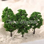 10pcs Train Model Tree Set Railway Wargame Scenery 1:100-1:150 Scale Park Layout