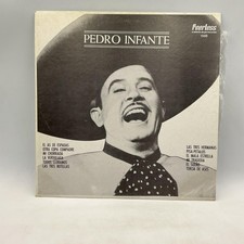 Vintage Pedro Infante Pedro Infante 12" Black Vinyl LP 1970 Peerless Latin
