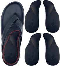 Dr. Foots Arch Support Shoe Inserts for Flat Feet, Plantar Fasciitis, Adhesiv...