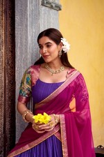 Indian Pakistani Designer Bollywood Designer Lengha Ethnic Wedding Lehenga Choli