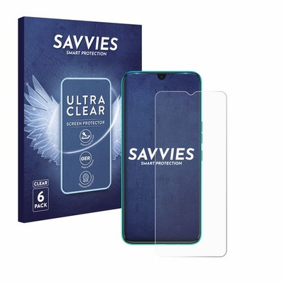 6x Schutzfolie für Tecno Spark 7 Display Schutz Folie