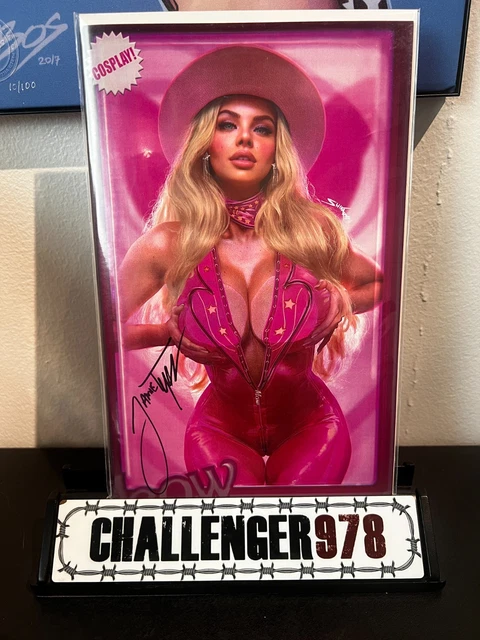 MISS MEOW #5 SHIKARII "Barbie" Cosplay SIGNED VIRGIN Exclusive LTD 200 Tyndall