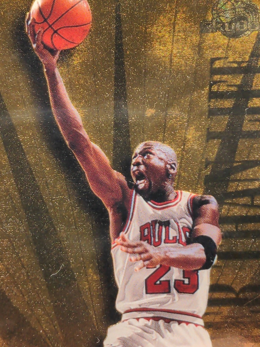 mikeページ 1995-96 Skybox Premium - Larger than Life Michael Jordan #L1