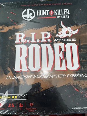 Hunt A Killer R.I.P. at the Rodeo Immersive Murder Mystery Game