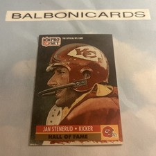1991 Pro Set - Hall of Fame Selection #31 Jan Stenerud NM+ Free Shipping!