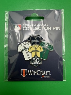 Seattle Mariners - Monthly Collection Pin (5/6) - August Theme 50 Seasons - NEW