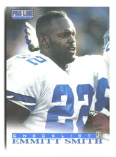 1996 Pro Line #349 Emmitt Smith