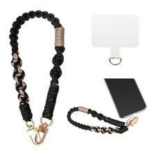 Phone Wrist Strap, Universal Phone Chain with Tether Tab, Nylon Phone Wristlet
