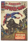 Amazing Spider-Man #43 VF+ 8.5 Marvel Comic Slight Foxing White Pages 2nd Rhino
