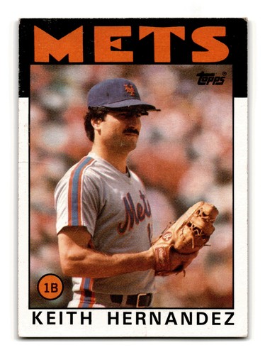Keith Hernandez #520 1986 Topps card