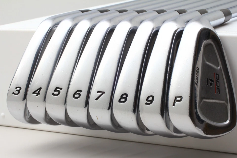 8Pcs Taylormade FORGED T 300 Iron set 3-4-5-6-7-8-9-PW Regular Flex NS PRO 950GH - Image 3 of 4