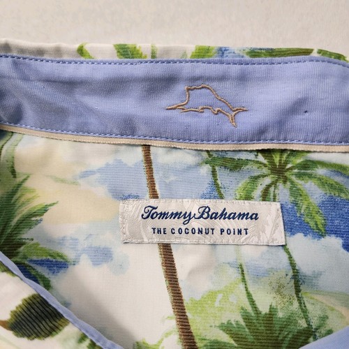 Tommy Bahama Hawaiihemd Herren 3XLT Tall Coconut Point Palm Tree Island Knopf - Bild 6 von 11