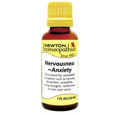 Newton Homeopathics Nervousness Anxiety, 1 Fluid Ounce