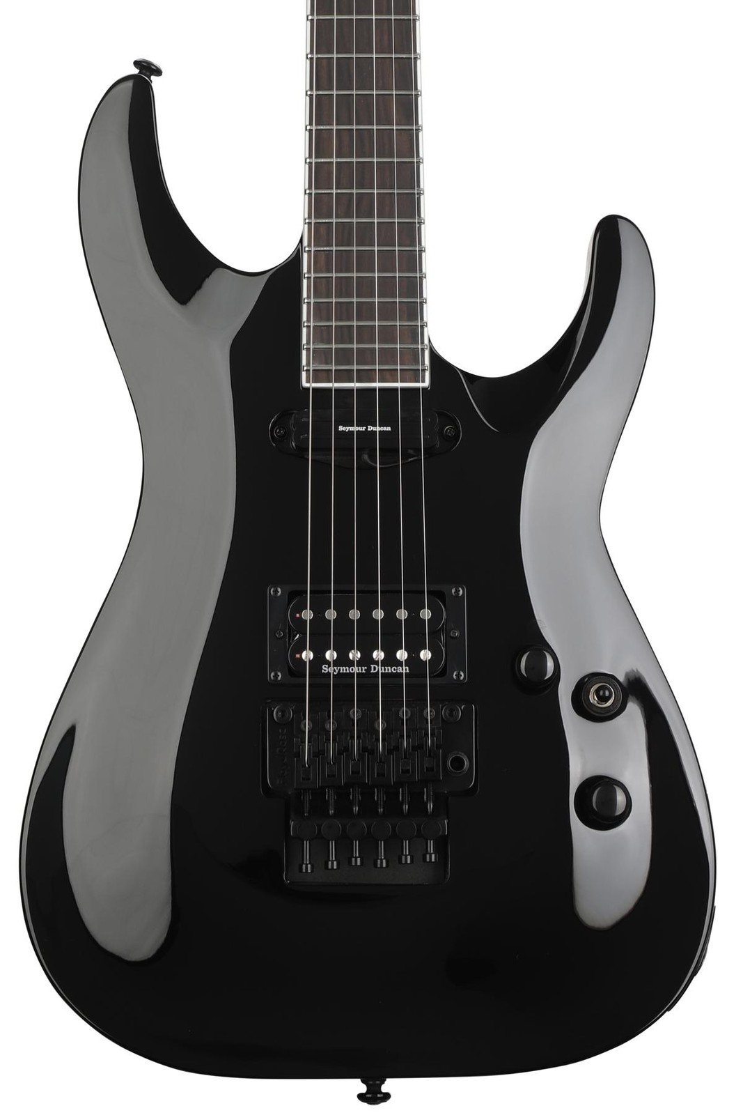 Электрогитара ESP LTD Horizon 87 с твердым корпусом - Черный